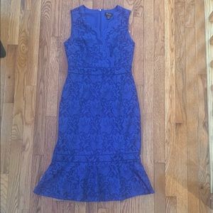 Stunning and elegant electric blue dress!